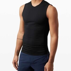 Lululemon Vital Drive Sleeveless Black size large muscle top tank top
